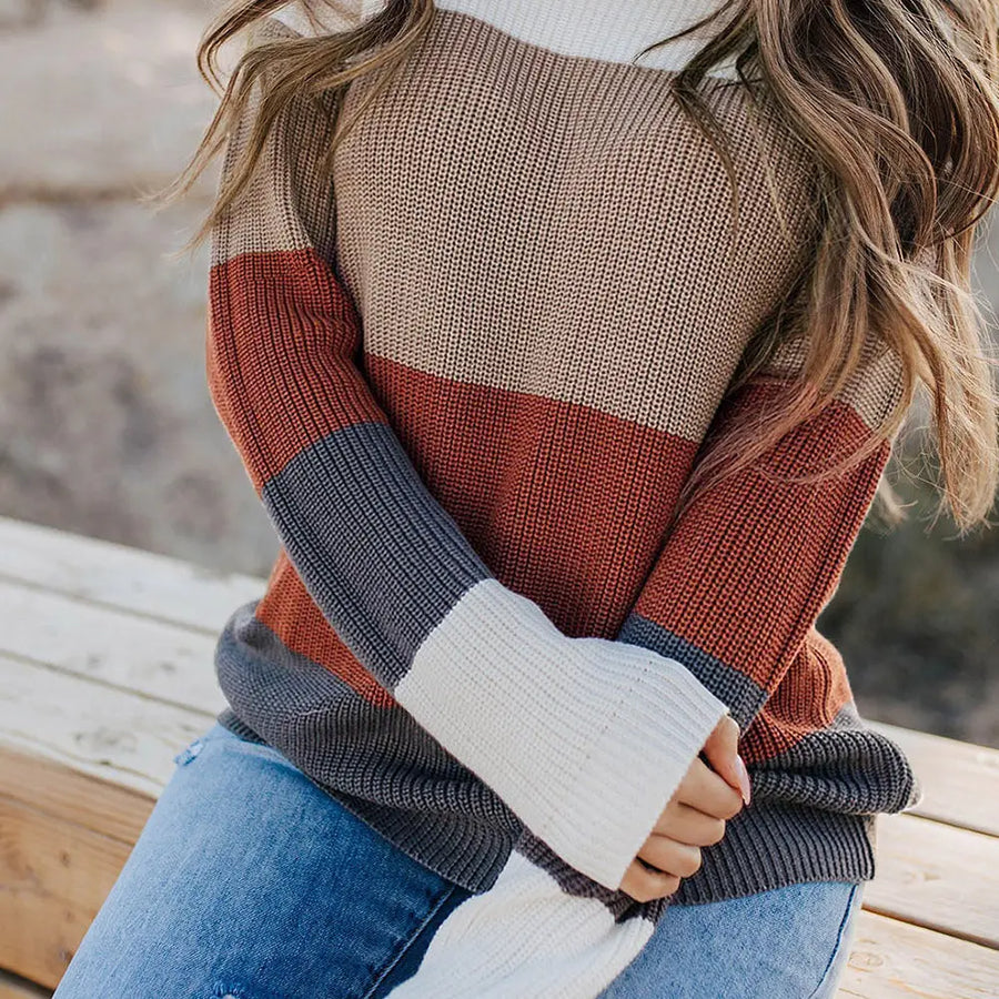 Threaded Pear | Lainey Knitted Pullover