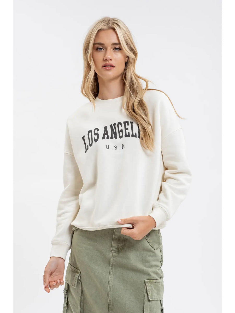 Blu Pepper | Los Angeles Long Sleeve Sweater