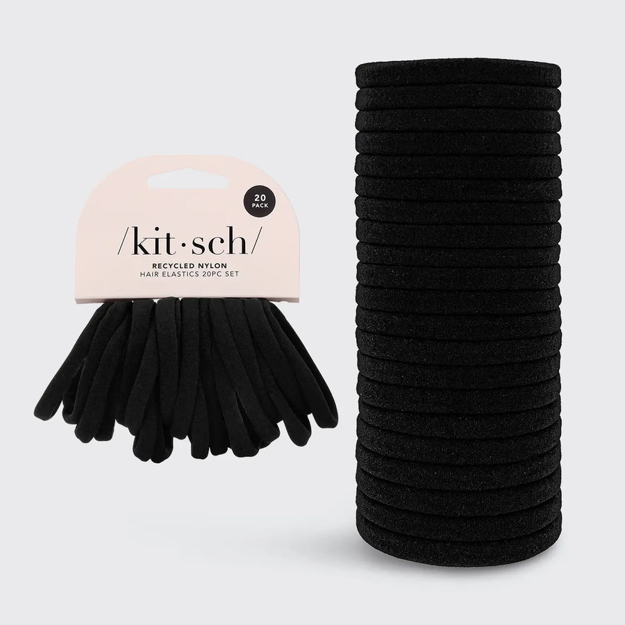 Kitsch | Nylon Hair Elastic 20pc set