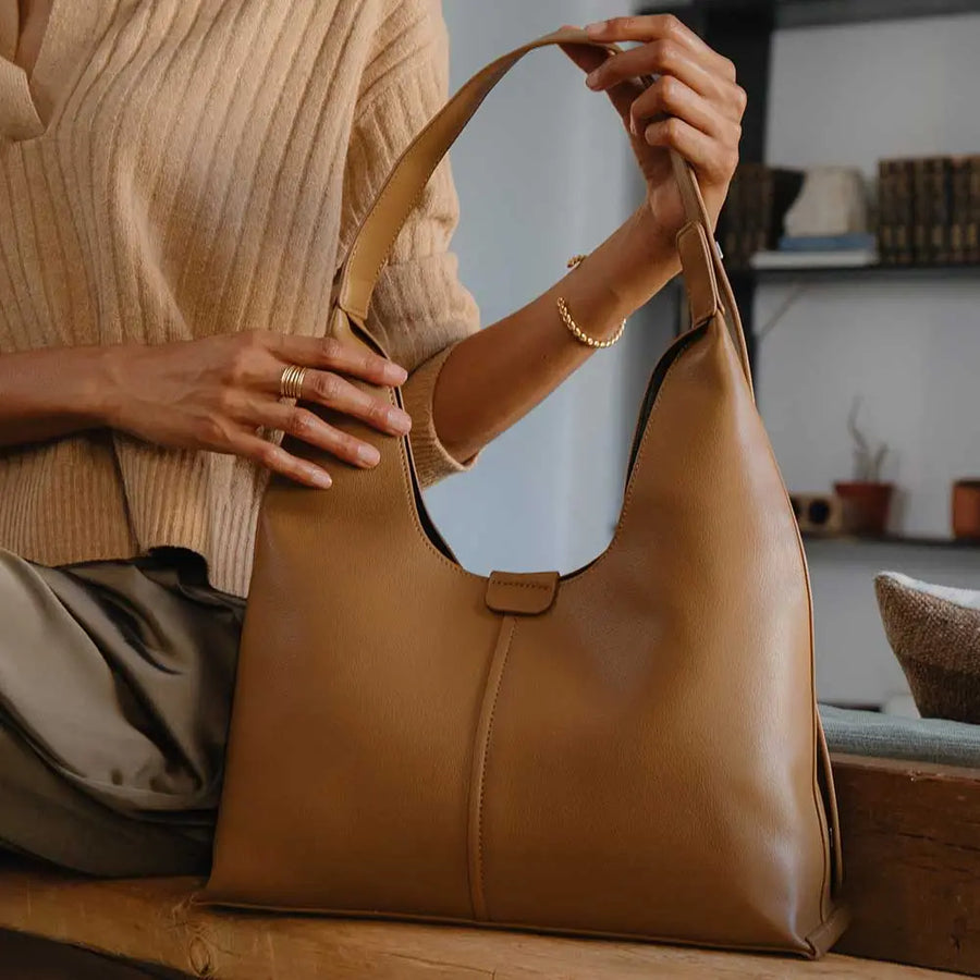 Melie Bianco | Carmen Vegan Leather Shoulder Bag