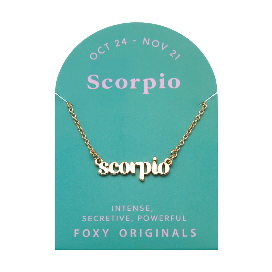 Foxy Originals | Zodiac Collection Necklaces