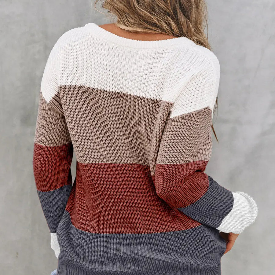 Threaded Pear | Lainey Knitted Pullover