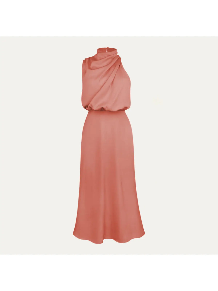 Trend Notes | One Shoulder Midi Dress