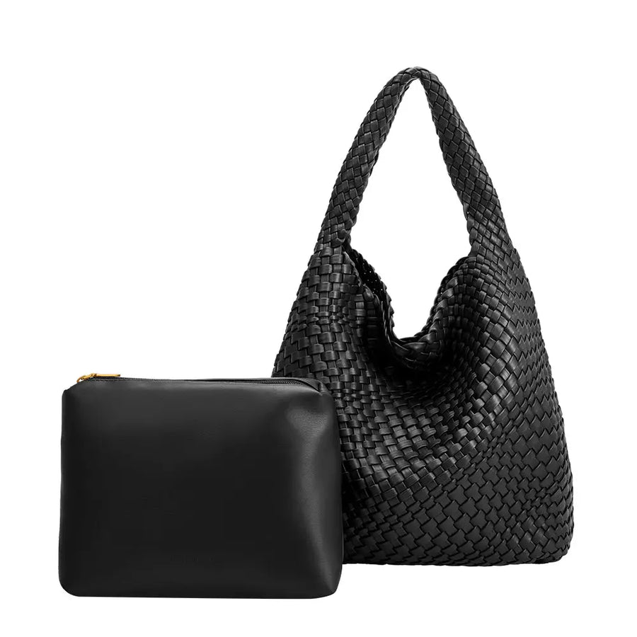 Melie Bianco | Johanna Large Vegan Leather Shoulder Bag