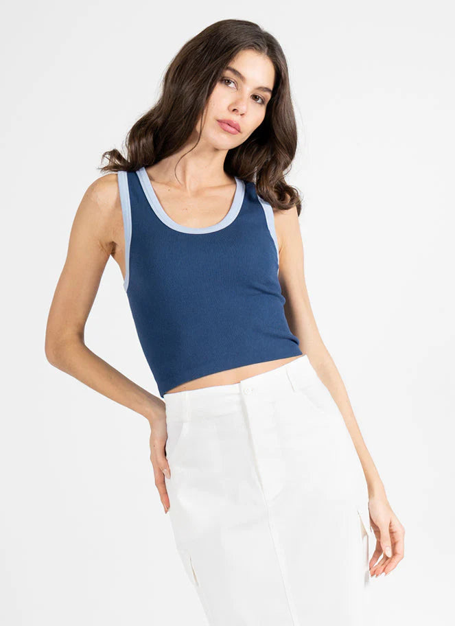 Cest Moi | Bamboo Rib Scoop Neck
