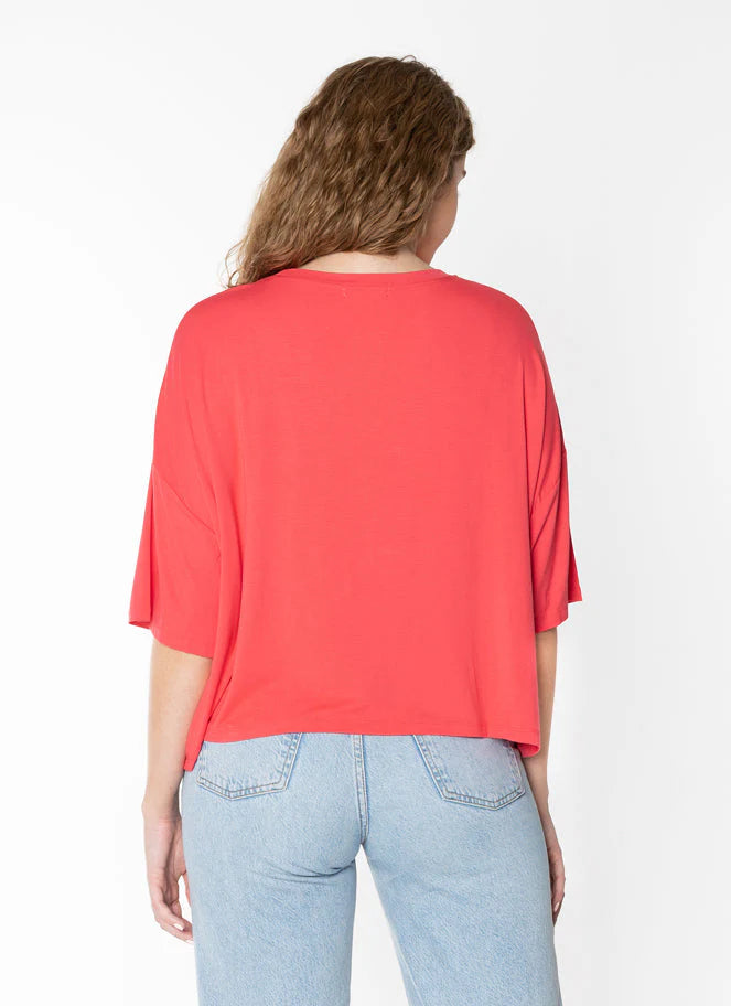 Cest Moi | Bamboo Crop Boxy Top