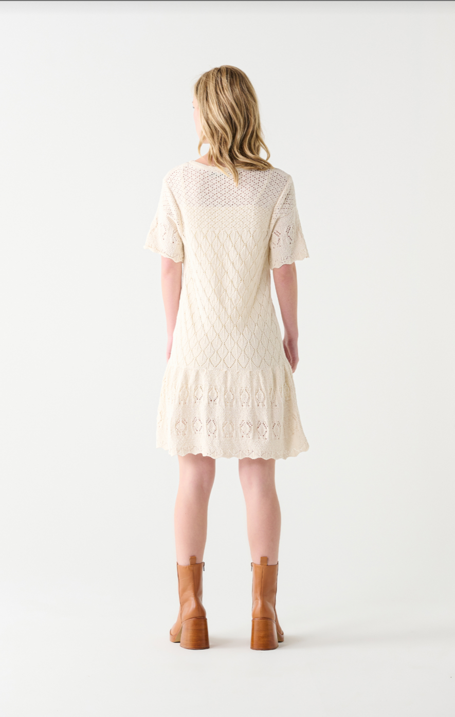 Dex | Pointelle Knit Dress