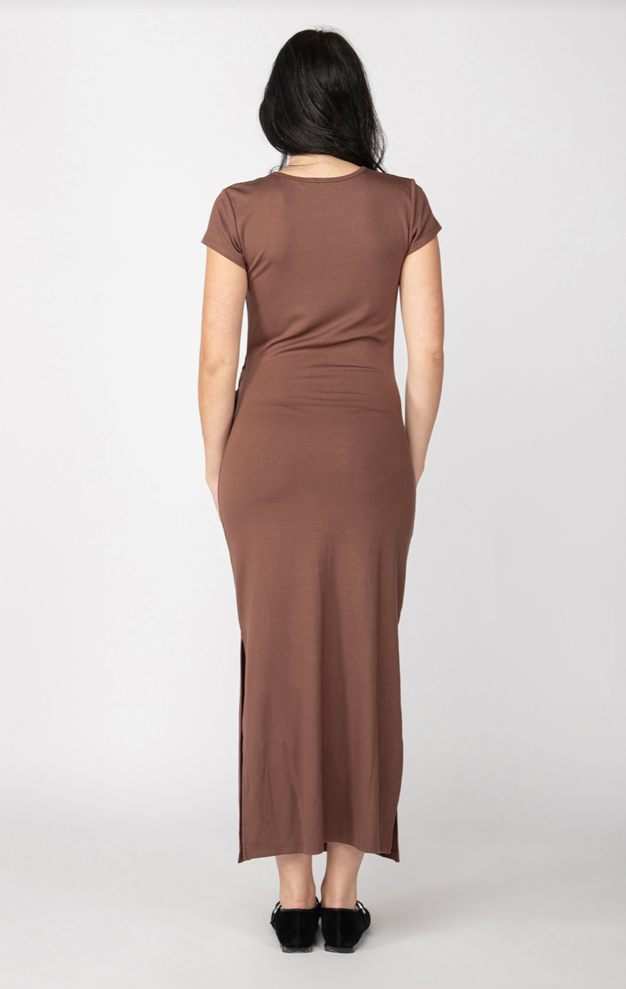 Dex | Knotted Midi Dress