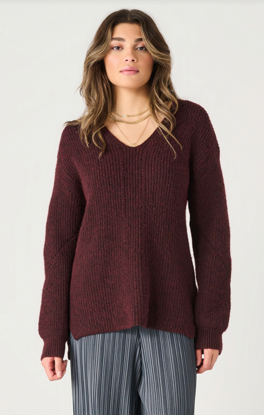 Dex | Textured Tunic Sweater