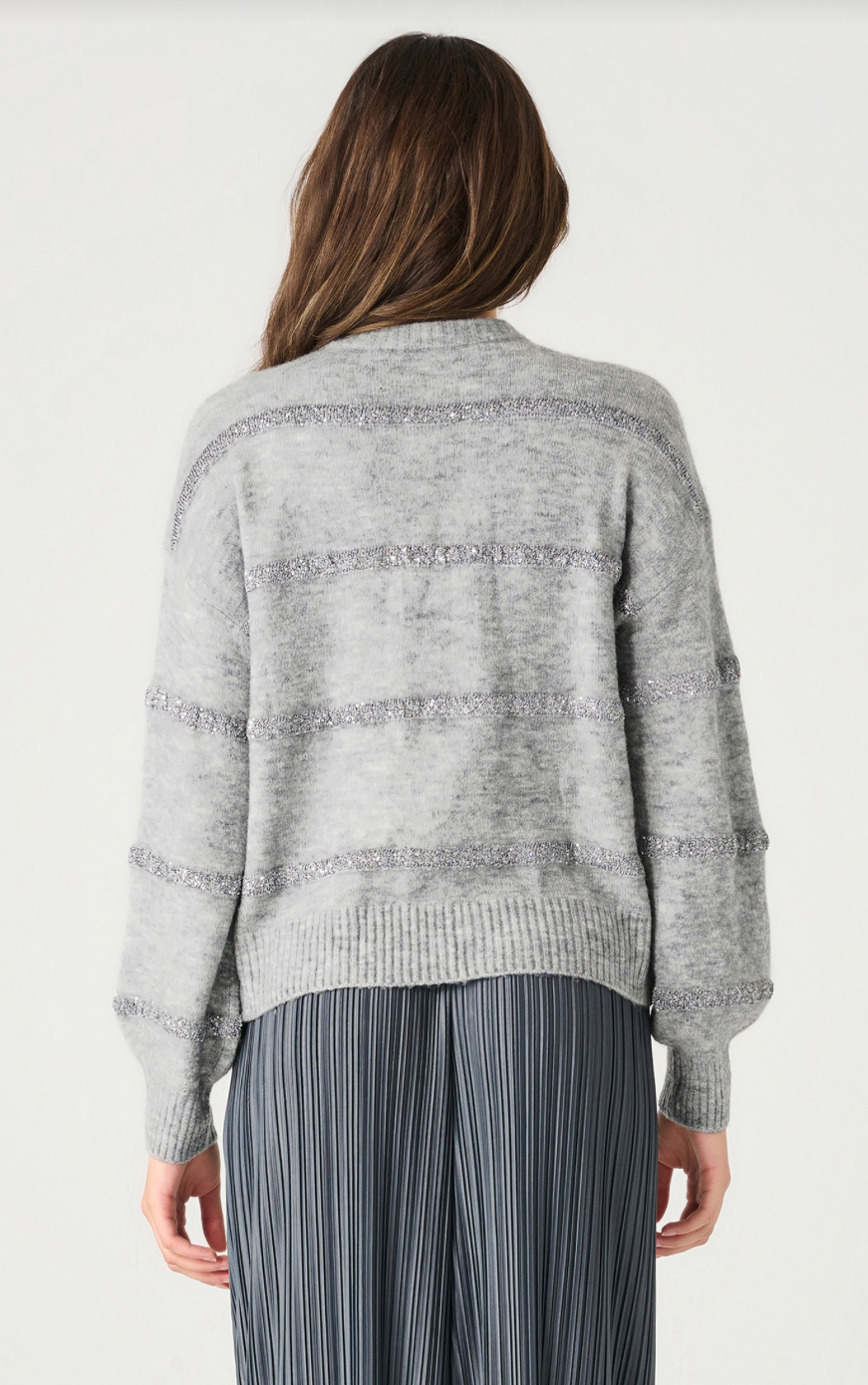 Dex | Sequin Stripe Sweater