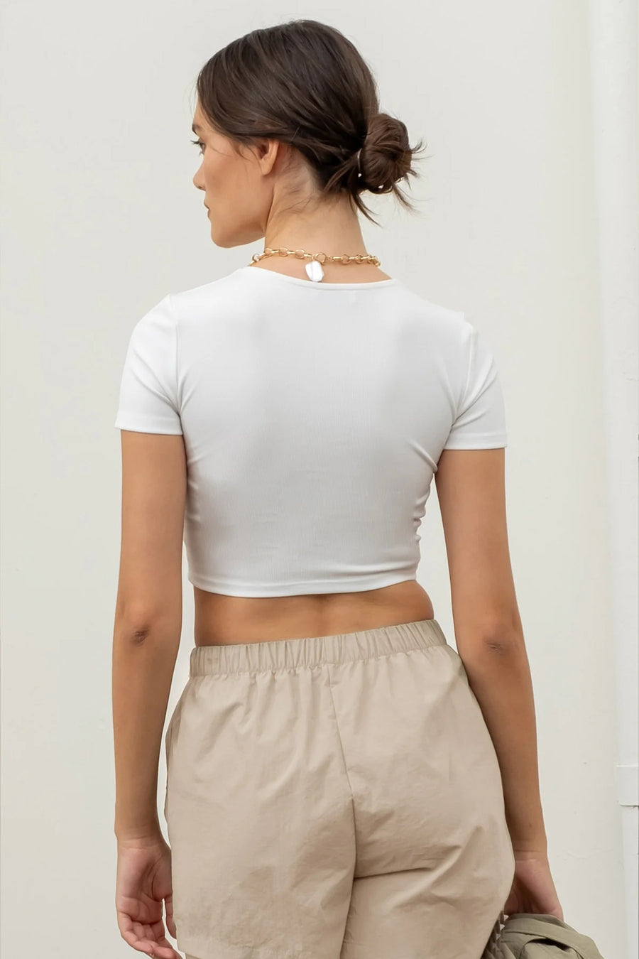 The Workshop | Reversible Square Neck Top