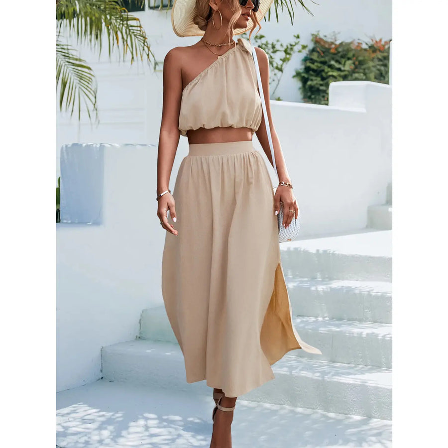 One 40 Seven | Maxi Skirt Two Piece Set