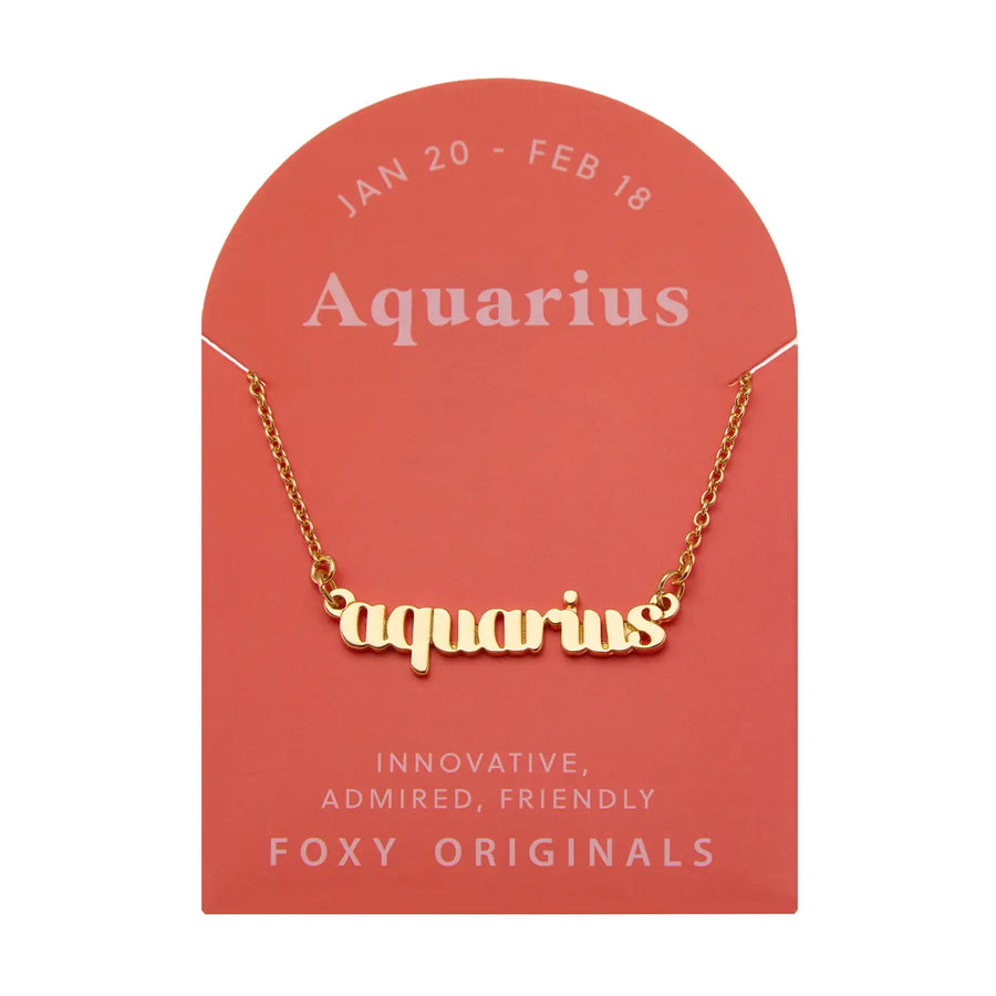 Foxy Originals | Zodiac Collection Necklaces