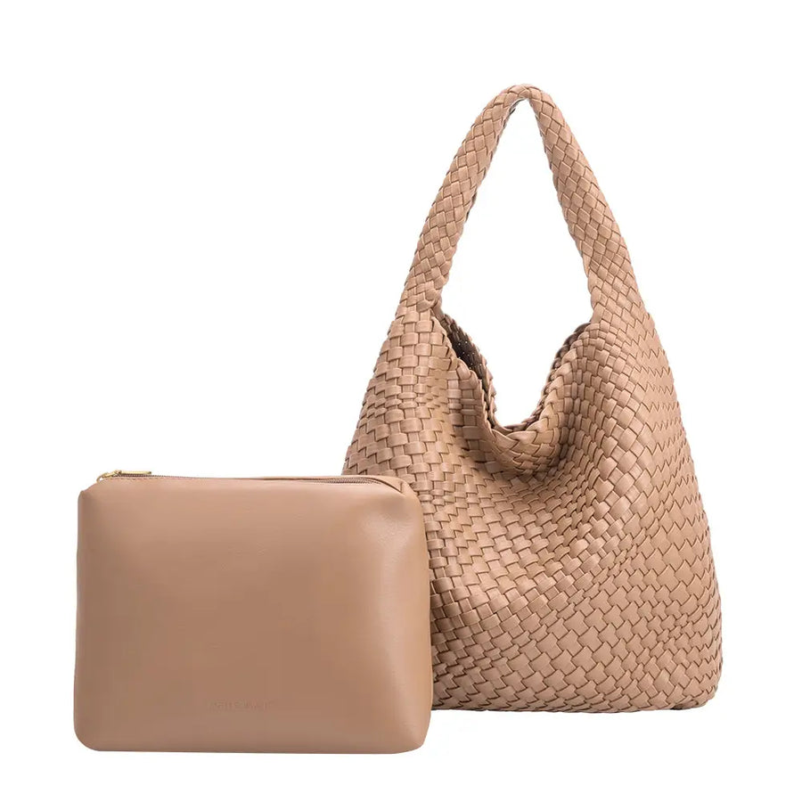 Melie Bianco | Johanna Large Vegan Leather Shoulder Bag