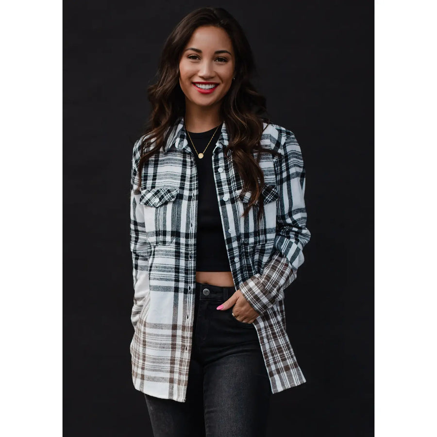 Trend Notes | Plaid Flannel Long Sleeves