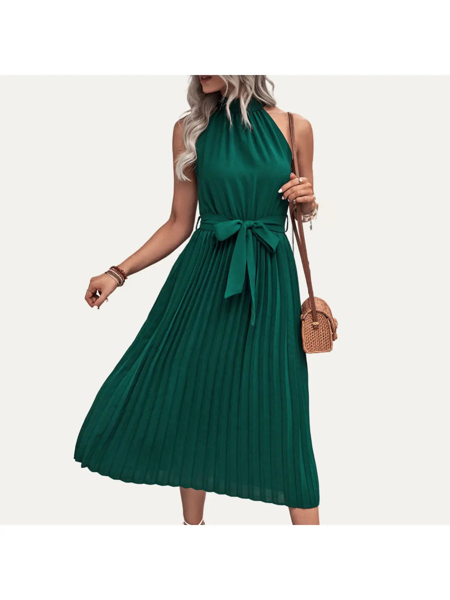 Trend Notes | Halter Neck Midi Dress
