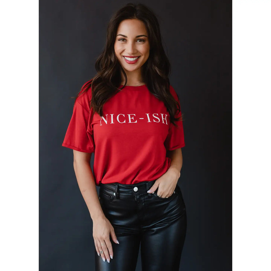 Panache Apparel | Nice-Ish Graphic Tee